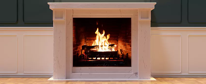 Decorative Electric Fireplace Installation in Harlingen, Texas