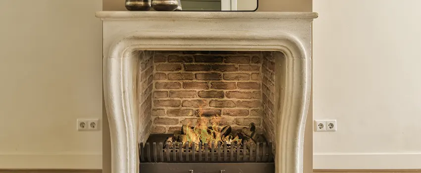 Vintage-style Fireplace Redesign in Harlingen, Texas