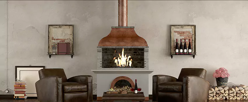 Thelin Hearth Products Providence Pellet Insert Fireplace Installation in Harlingen, TX