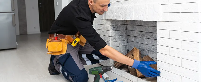 Fireplace Damaged Damper Frame Repair Services in Harlingen, Texas