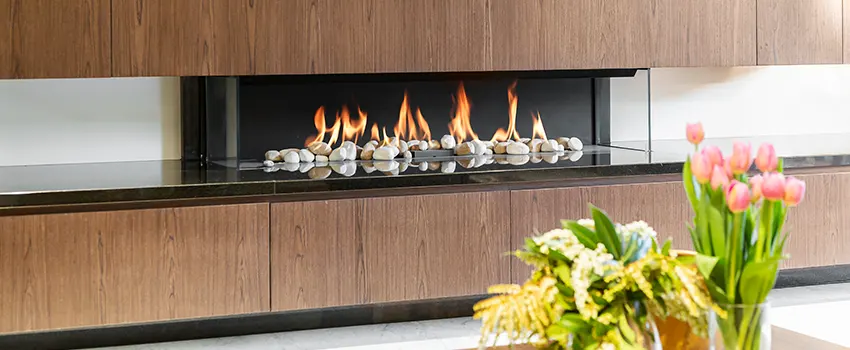 Double-height Fireplace Design Refurbishment in Harlingen, Texas